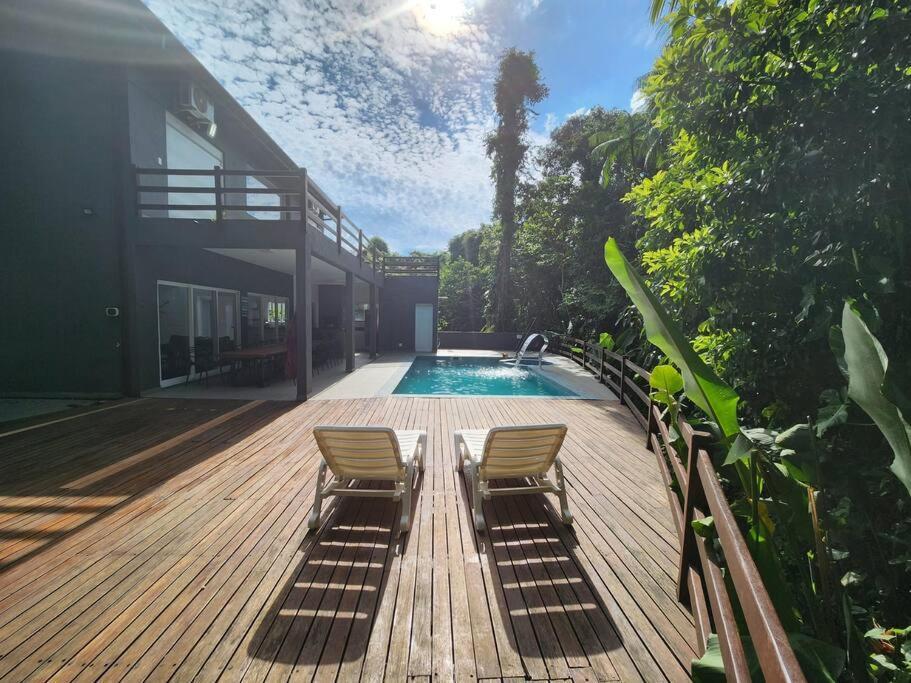 Magnifica Casa Praia Bertioga Guaratuba Sun House Bagian luar foto