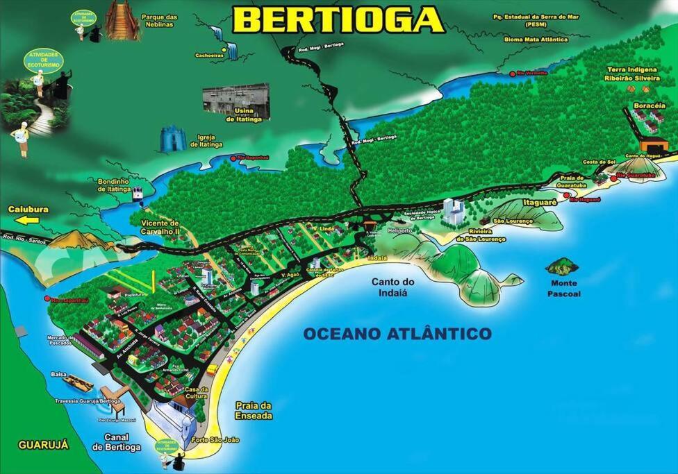 Magnifica Casa Praia Bertioga Guaratuba Sun House Bagian luar foto