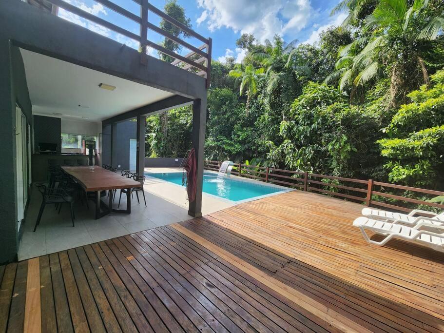 Magnifica Casa Praia Bertioga Guaratuba Sun House Bagian luar foto