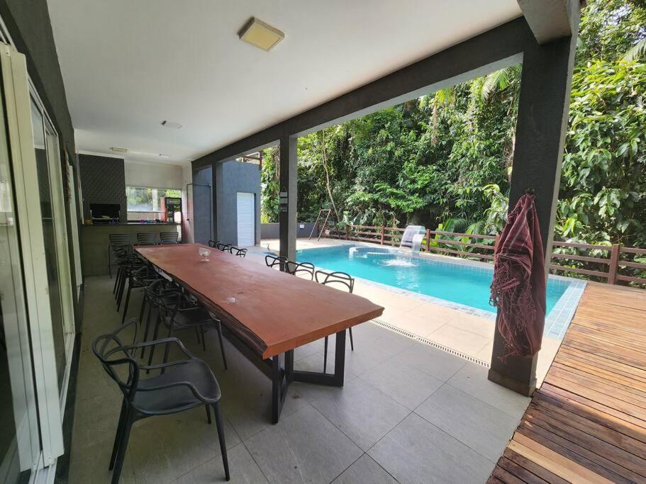 Magnifica Casa Praia Bertioga Guaratuba Sun House Bagian luar foto