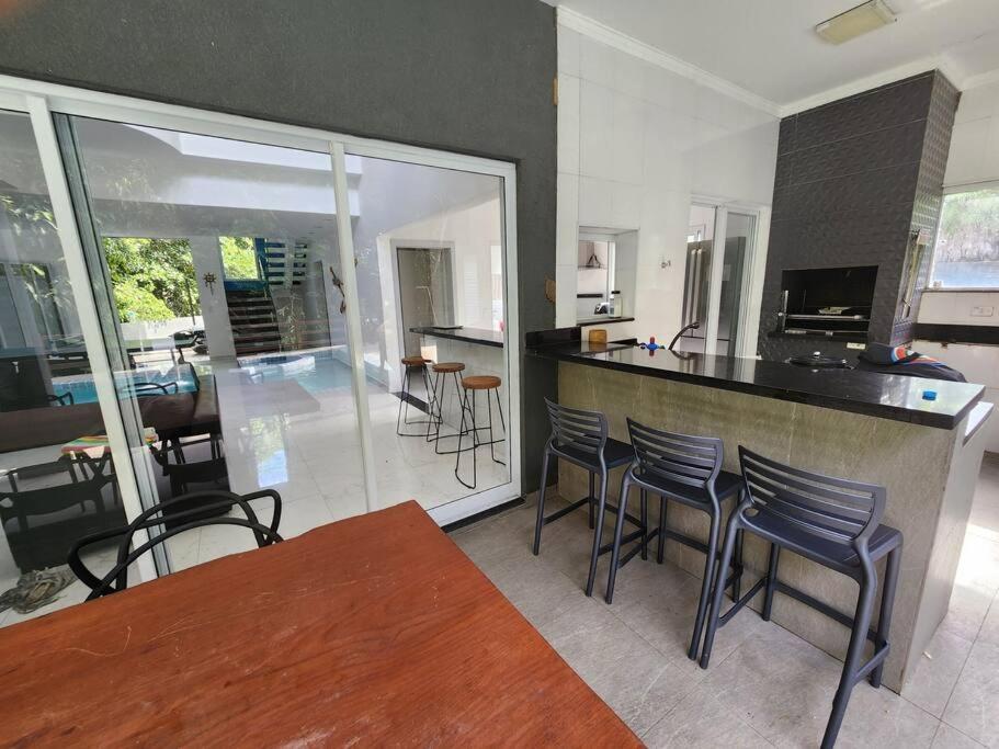Magnifica Casa Praia Bertioga Guaratuba Sun House Bagian luar foto