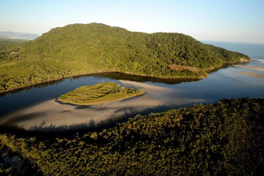 Magnifica Casa Praia Bertioga Guaratuba Sun House Bagian luar foto