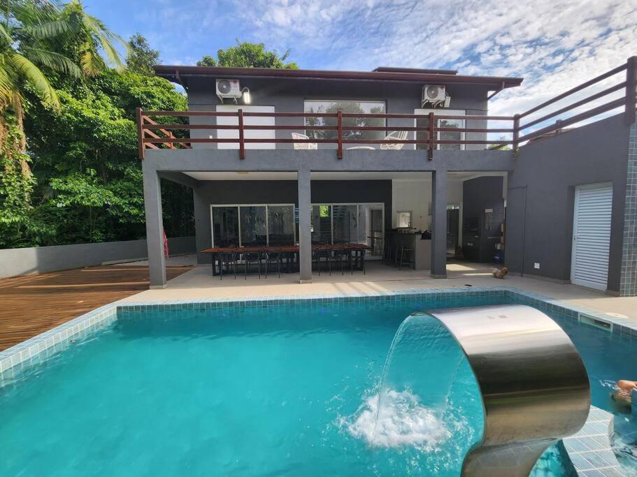 Magnifica Casa Praia Bertioga Guaratuba Sun House Bagian luar foto