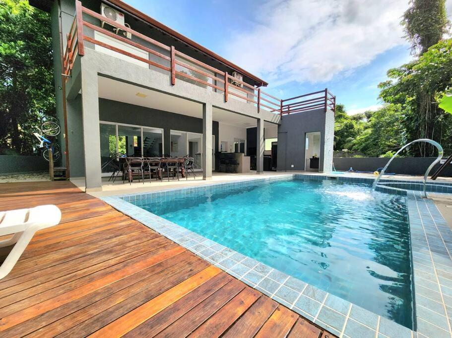Magnifica Casa Praia Bertioga Guaratuba Sun House Bagian luar foto